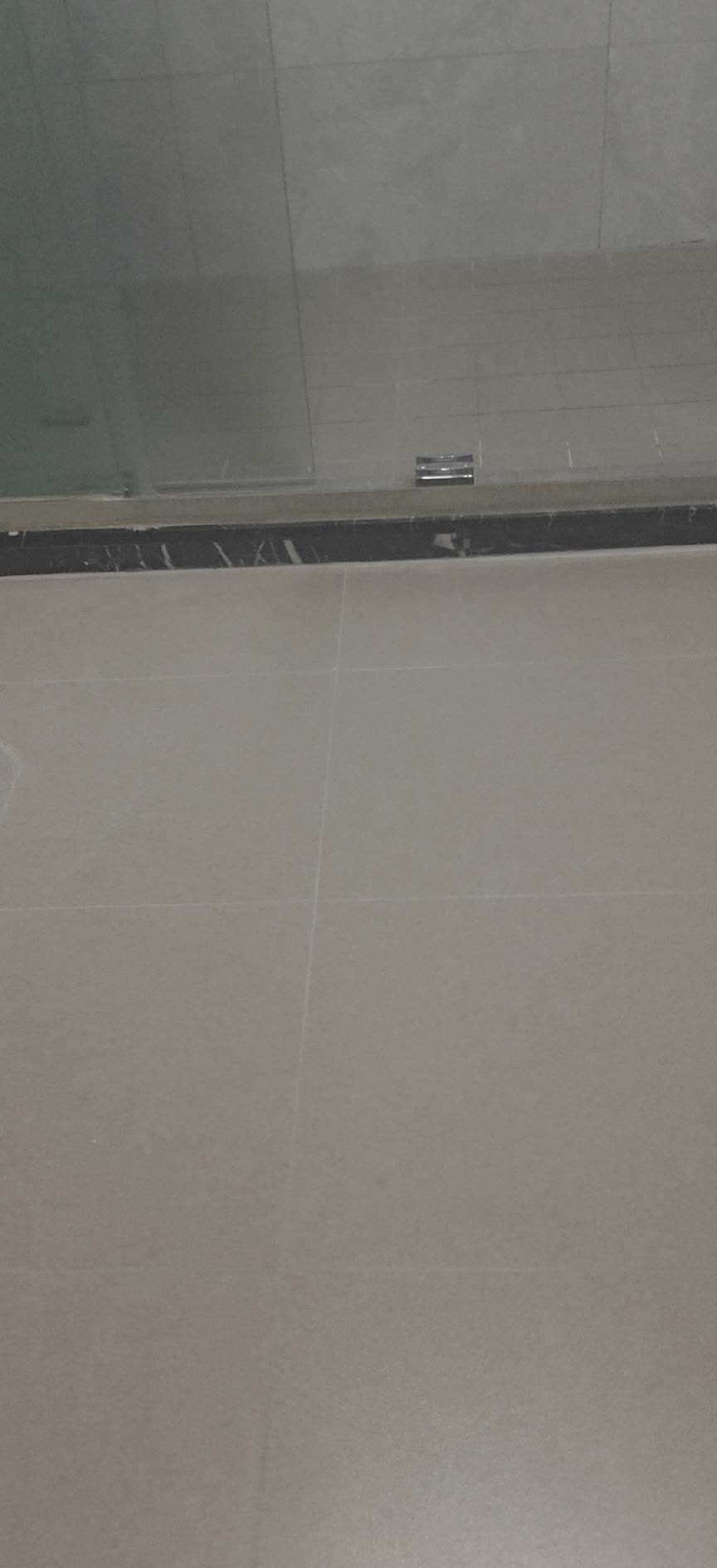 锦绣花城北区：淋浴区完工状态