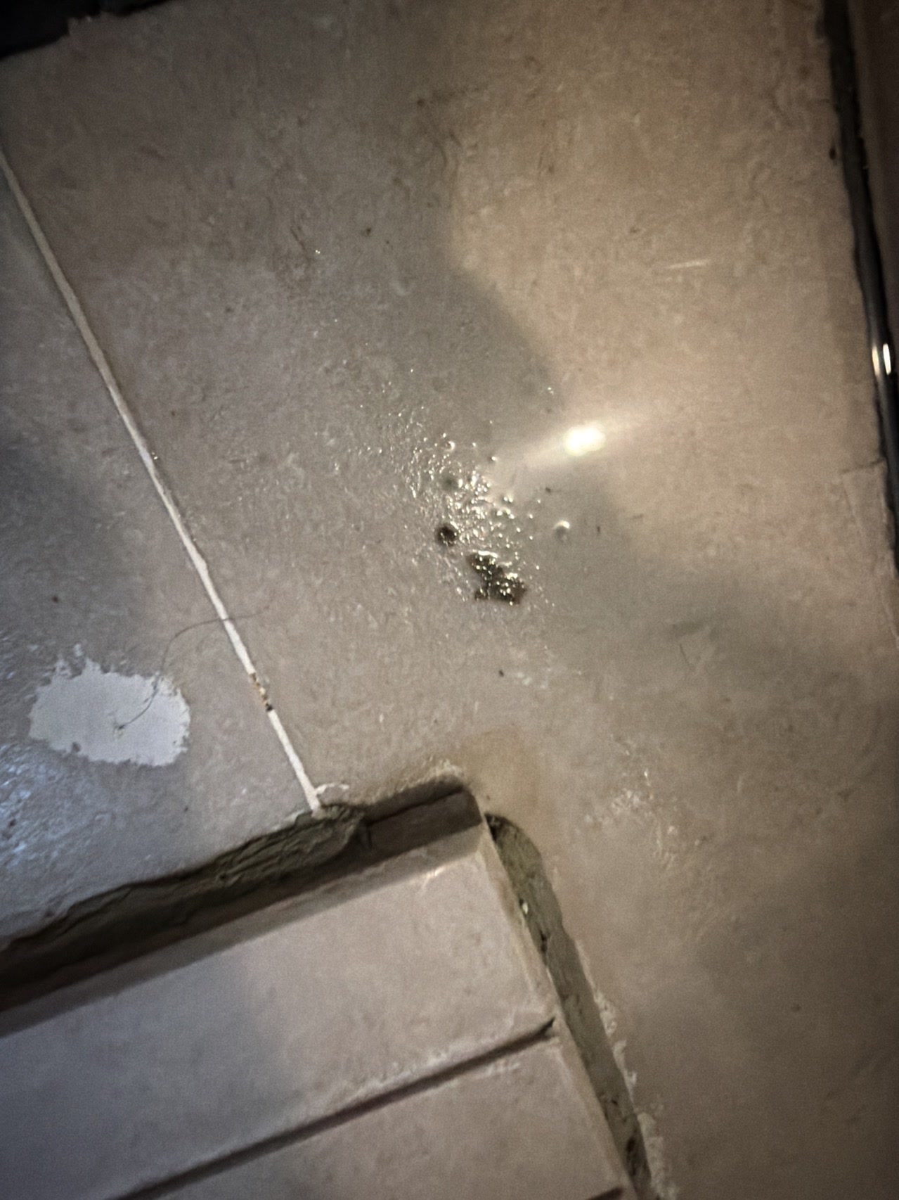 滨江樾府：地面缝隙状态