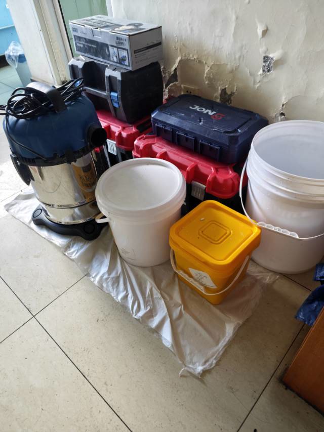 清溪东路现场工具和材料记录
