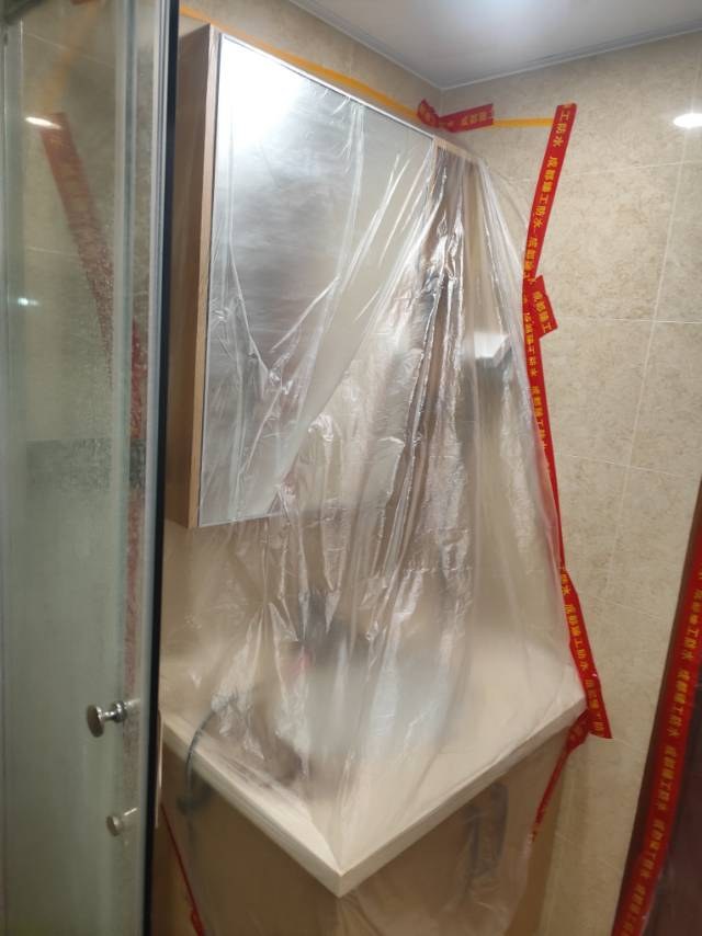 成都青羊区 成品保护：本案现场留图