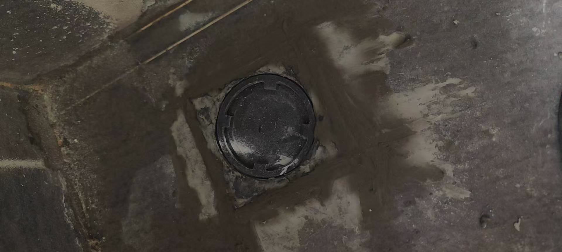 人居东苑小区地漏节点完成