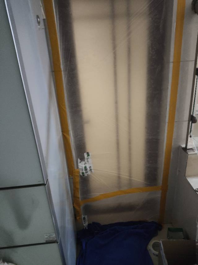成都双流区 成品保护:本案现场留图