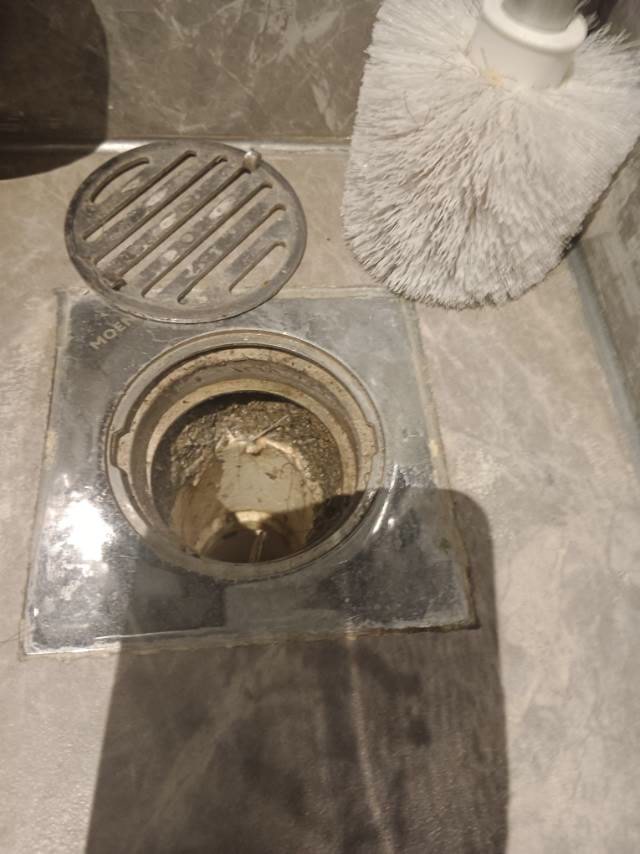万科璟南堂北区地漏断层检查