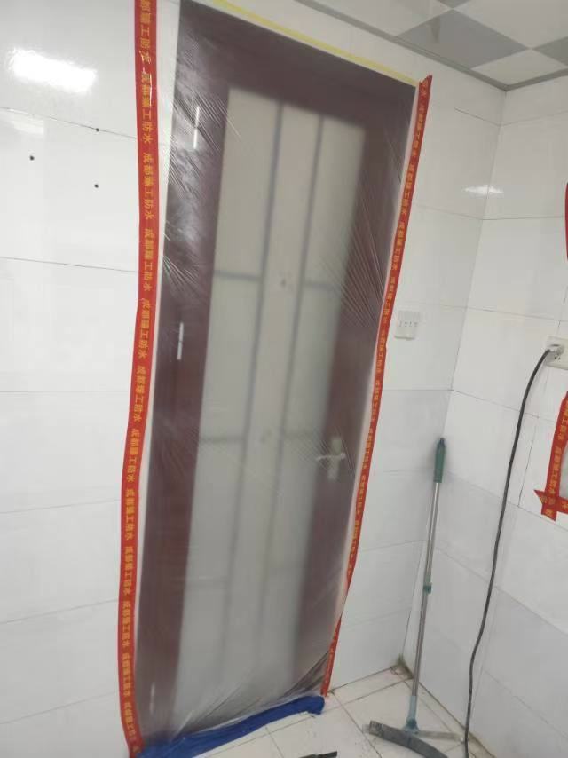 望江锦苑施工区域保护
