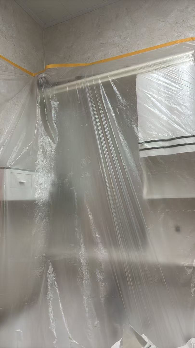 成都新都区 成品保护:本案现场留图