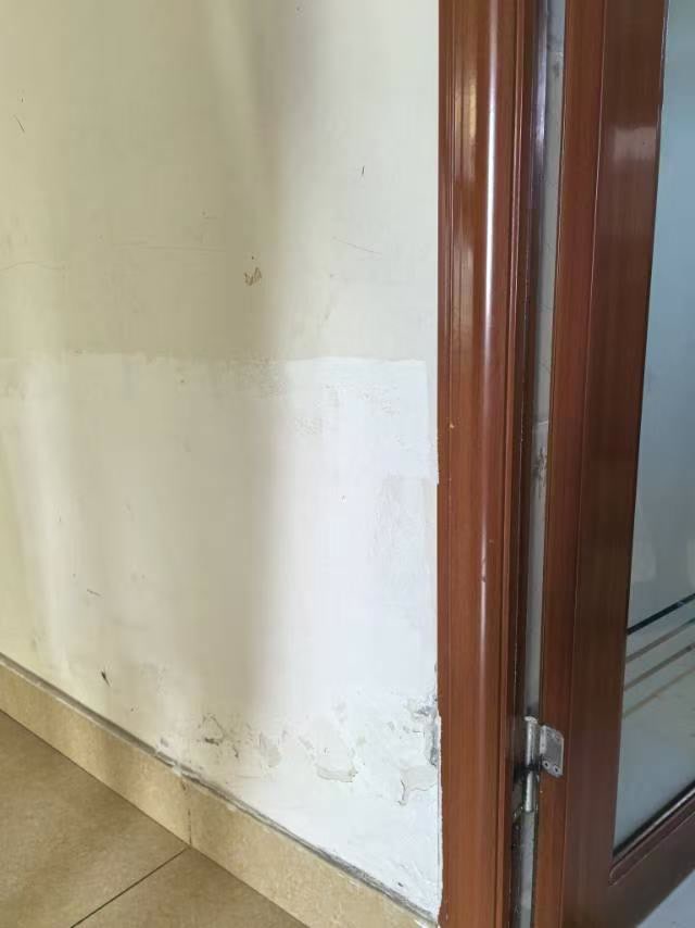 正成东区门口墙面返碱掉皮