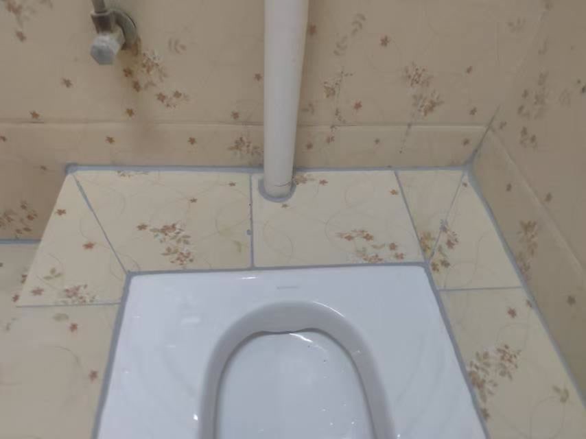 正成东区蹲便器周边处理完成